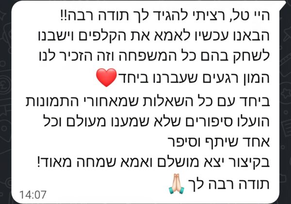 מתנה מרגשת ליום הולדת קלפים בהתאמה אישית